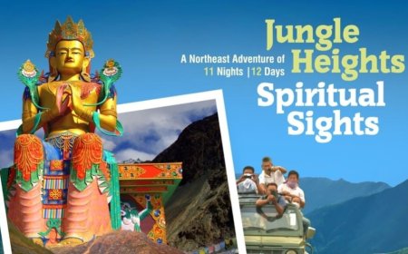 A Northeast Jungle Heights and Spiritual Sights 11 nights Tour Package start at just Rs.54,995 per person!