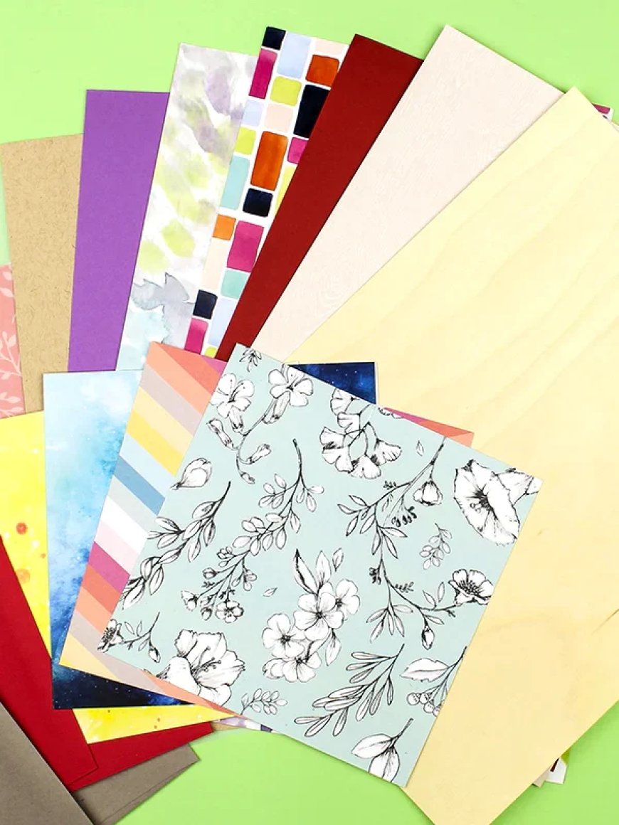 Choosing the Right Paper for Your Crafts