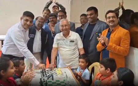 Rotary Valsad Rangers Hosts Chess Tournament with 300+ Students Participating