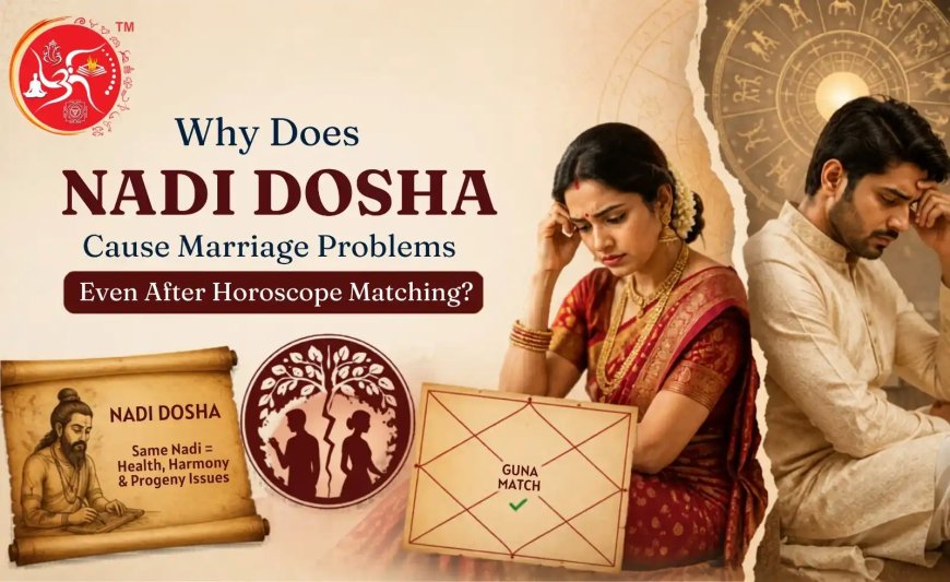 Why Does Nadi Dosha Cause Marriage Problems Even After Horoscope Matching?