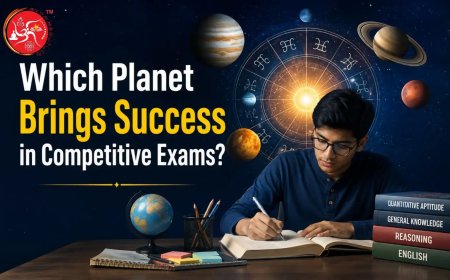 Which Planet Brings Success in Competitive Exams?